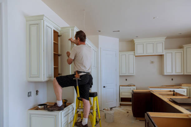 Open concept kitchen conversion in Lansdowne by JMT Kitchen Cabinet